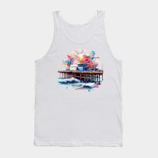 Santa Monica Pier Tank Top